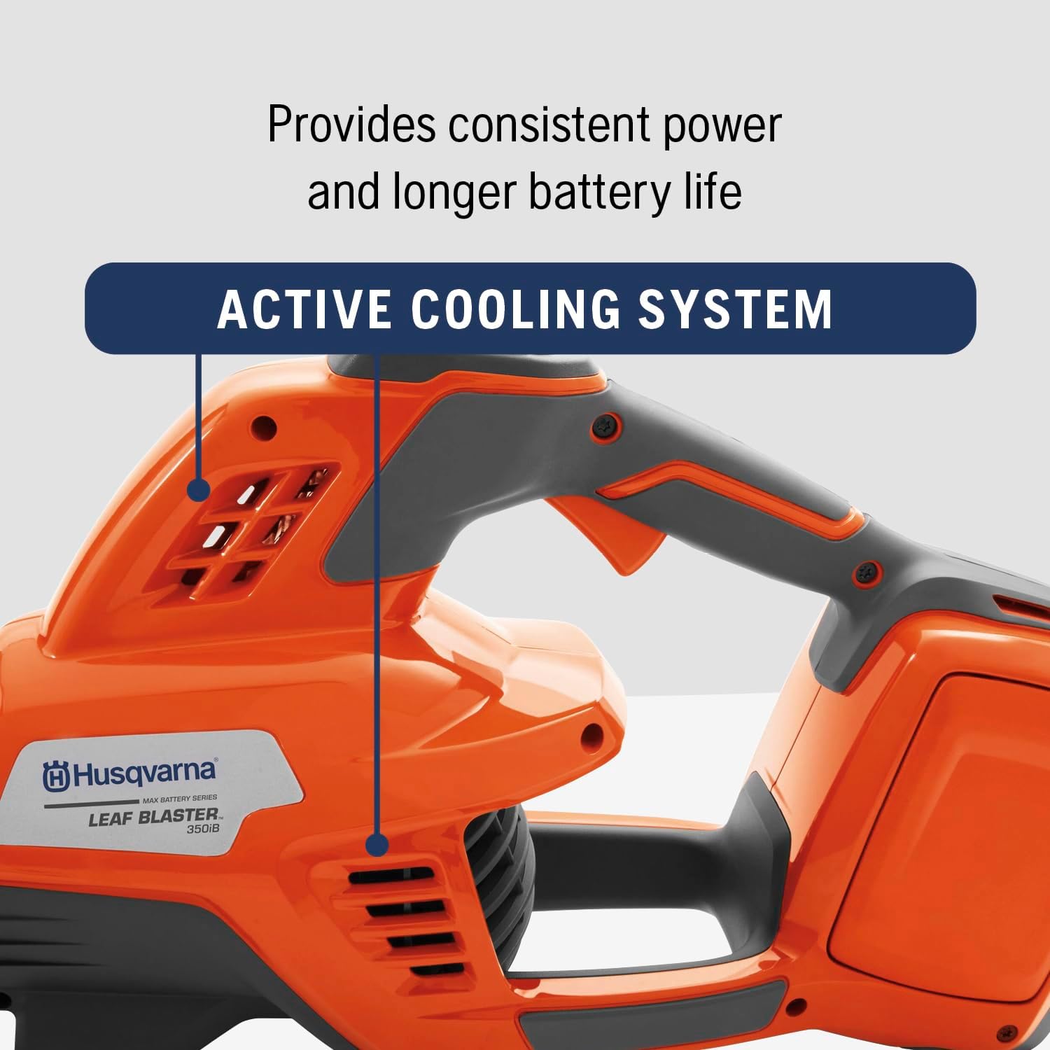 Leaf Blaster 350iB Battery Powered Cordless Leaf Blower, 200-MPH 800-CFM, Brushless Motor and Quiet Operation, 40V