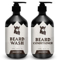 Beard Shampoo & Conditioner - 10 Oz Each, Unscented