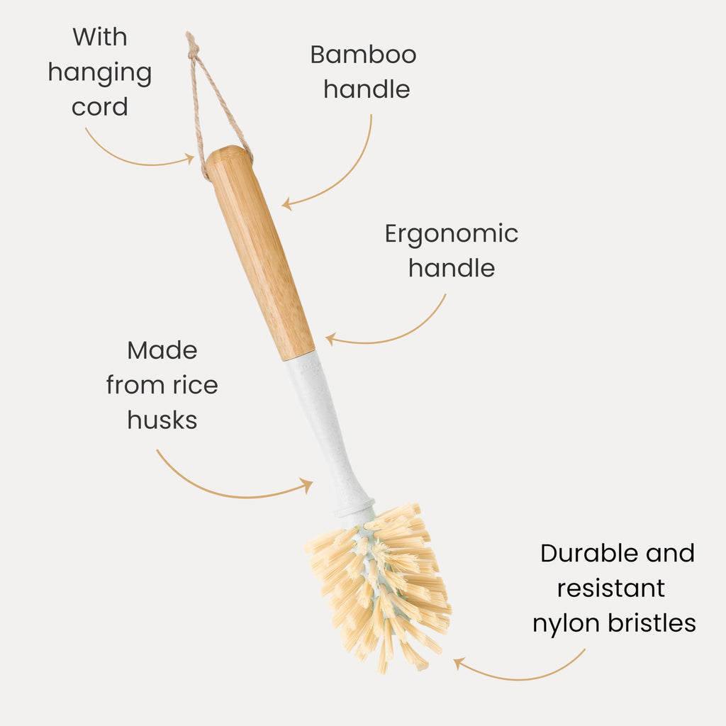 Zeroline 10.2 in Bamboo Bottle Brush with Long Handle