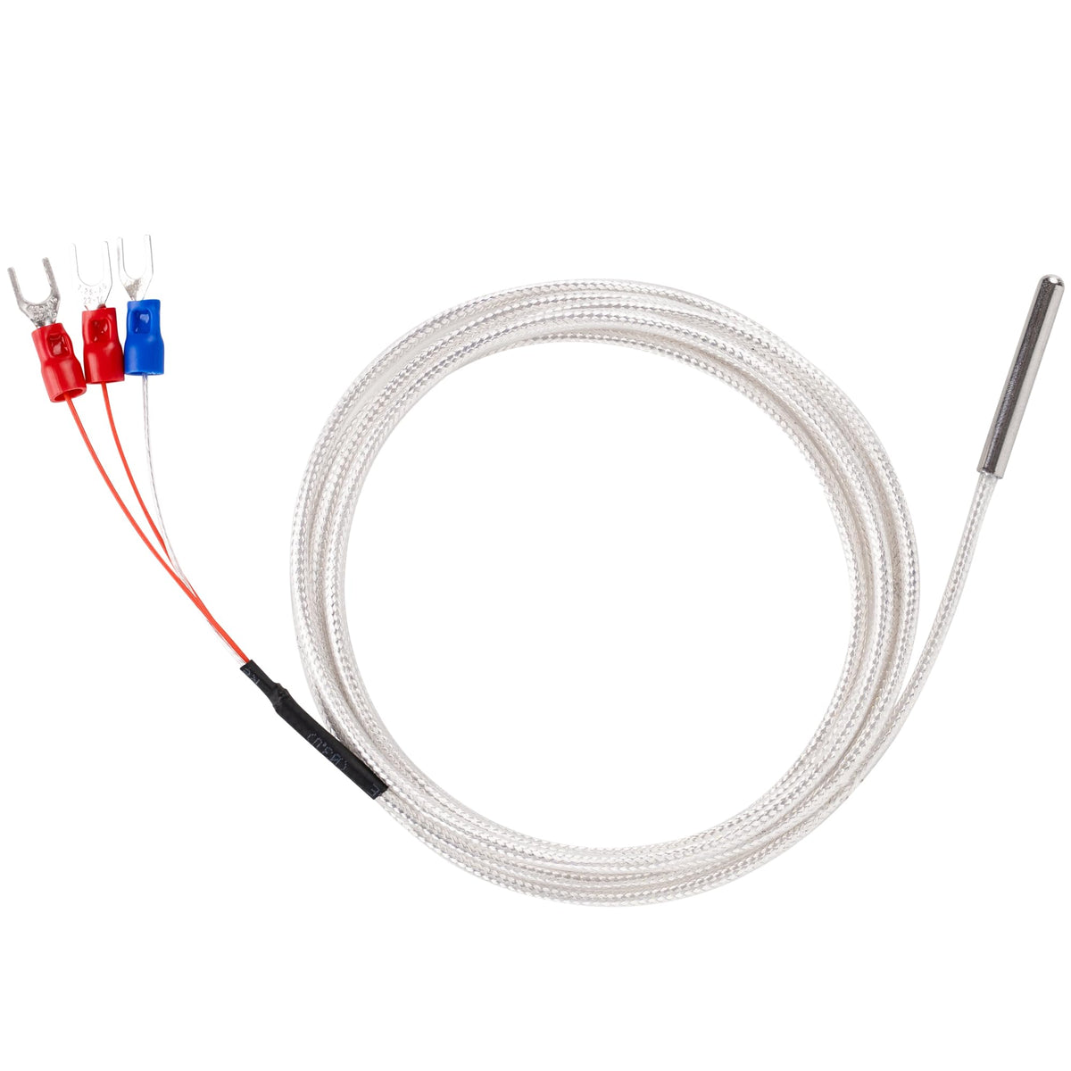 BlueStars PT100 3-Wire (4×30MM) Waterproof Temperature Sensor Probe 6.6Ft