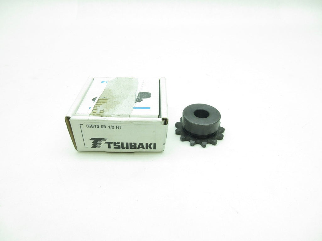TSUBAKI 35B13 SB 1/2IN HT Single Row Chain Sprocket D595080