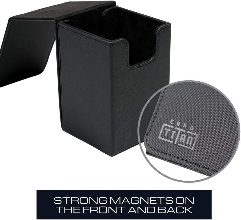 Titan Slab Box Single Row - Trading Card Storage Box for Sports and TCG Cards - Card Case Fits PSA, BGS, SGC and CSG