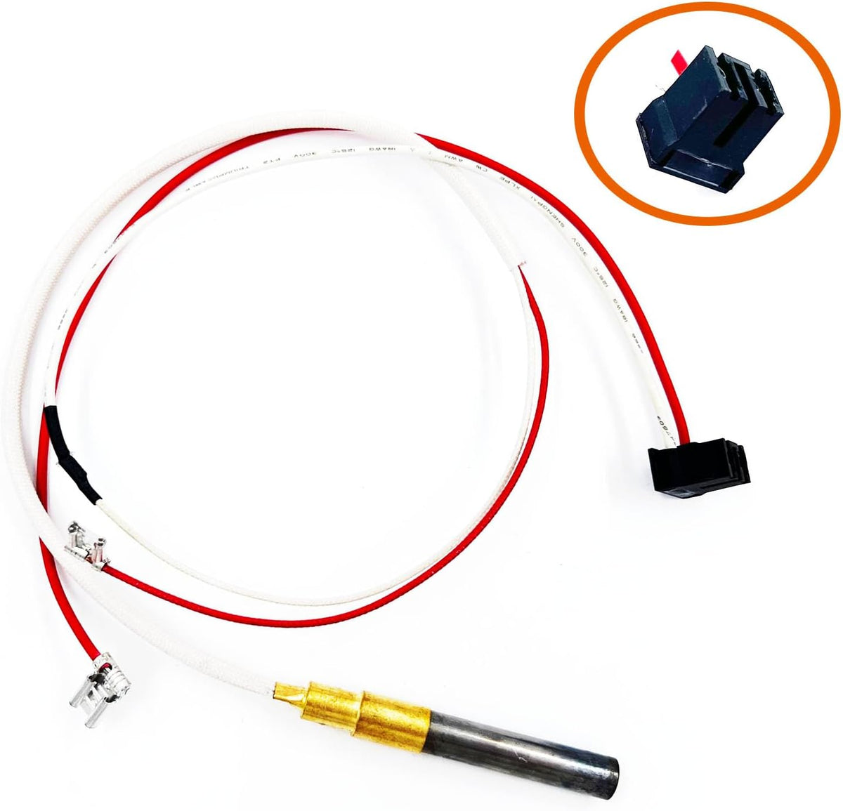 MENSI Milivolt Thermopile Replacement Parts for Reliance Whirlpool,A.O.Smith, Kenmore Brand Gas Water Heater Boilers Replace Model 100112330 9007876 9007877, Repalce 300 301 Series (1)