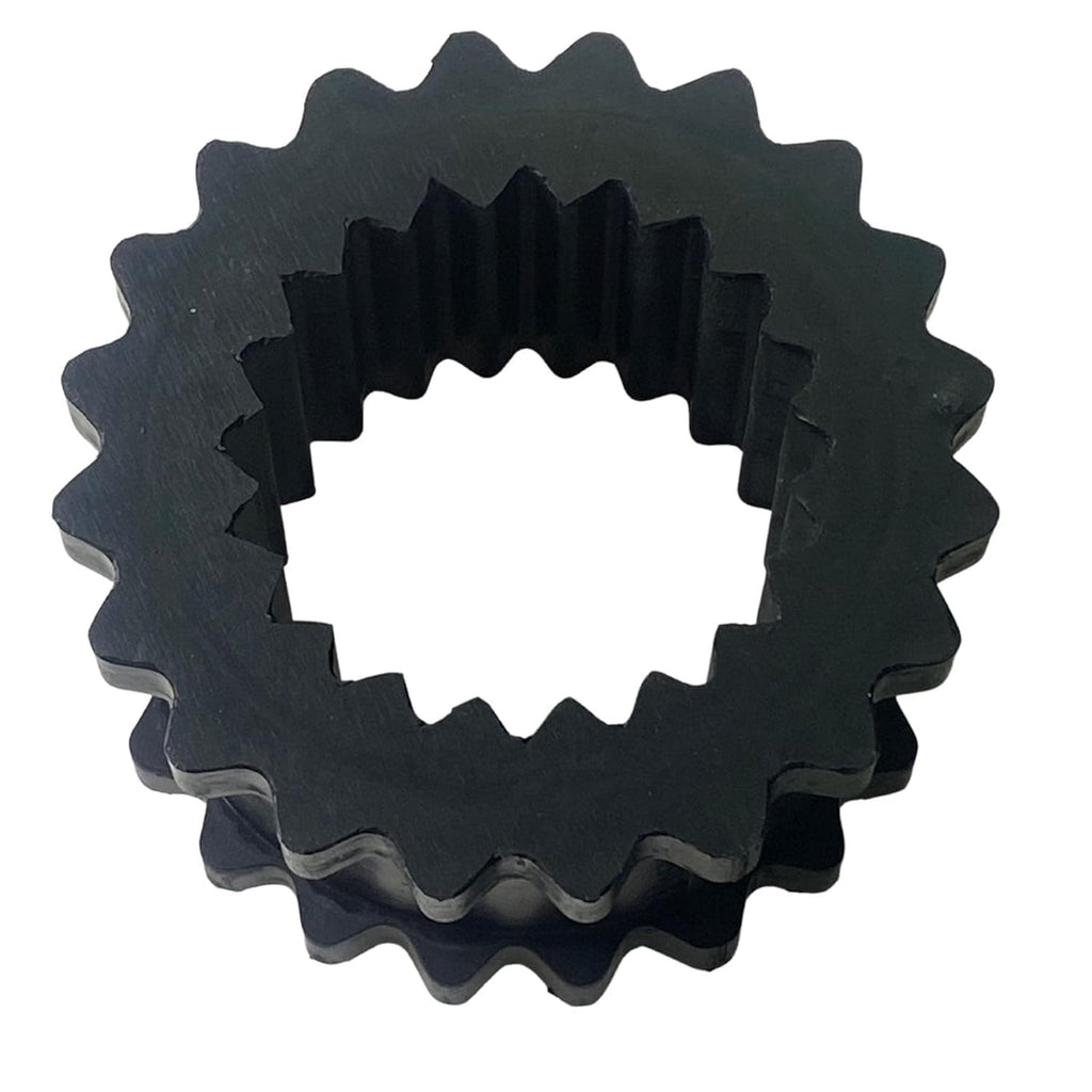 9JE Coupling Sleeve Rubber Elastomer 9J for S-Flex Series, Solid Design, 6" OD, 3" Elastomer Length,1800 in-lbs Nominal Torque