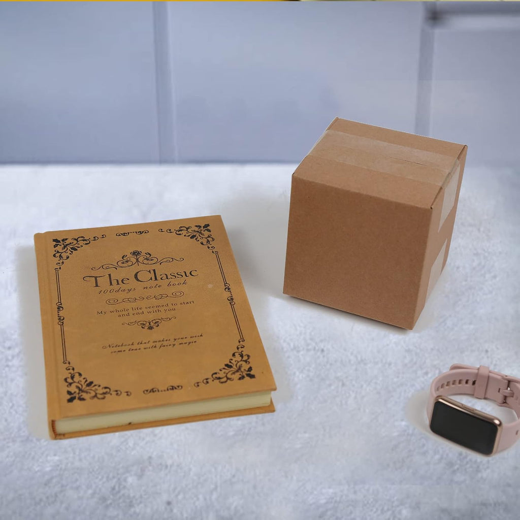 Shipping Boxes 4x4x4 Inches Small Corrugated Cardboard Boxes, 25 Pack