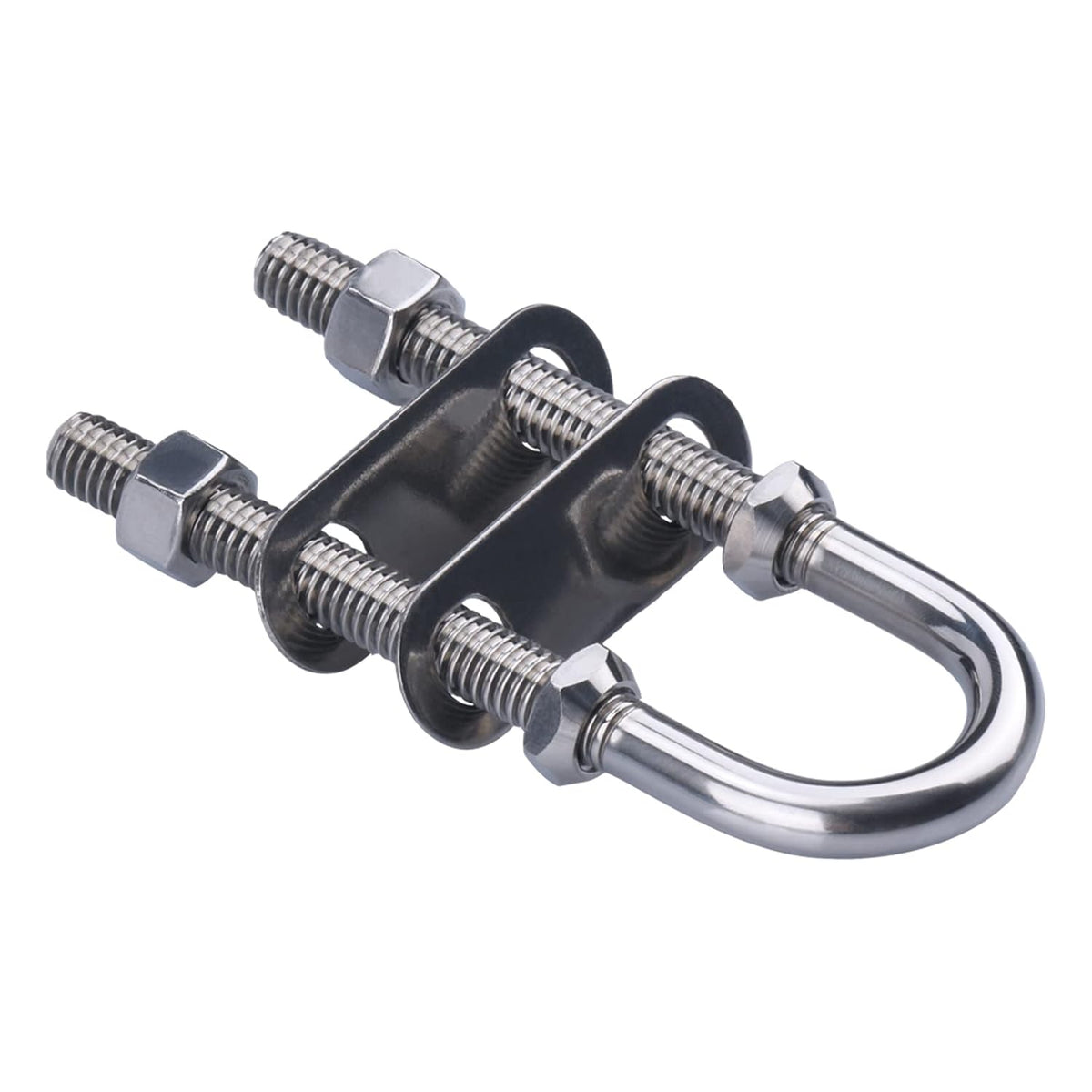 Stainless Steel Marine Boat Stern Bow Eye Tie Down U Bolt 5 inch