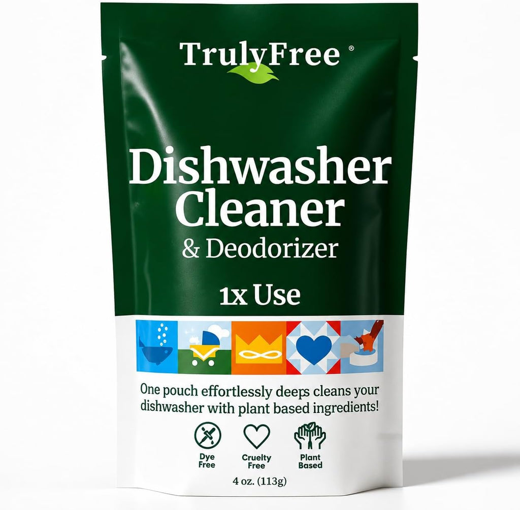 Plant Based Dishwasher Cleaner - Lemon - 4oz - Pack of 1