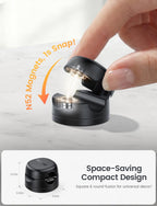 Lamicall 6 Pack Rotating Magnetic Cord Organizer Clips Cable Management