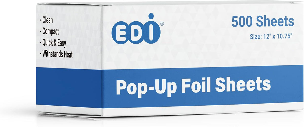 Heavy Duty Aluminum Foil - Pop Up Sheets (12" x 10.75", 500)