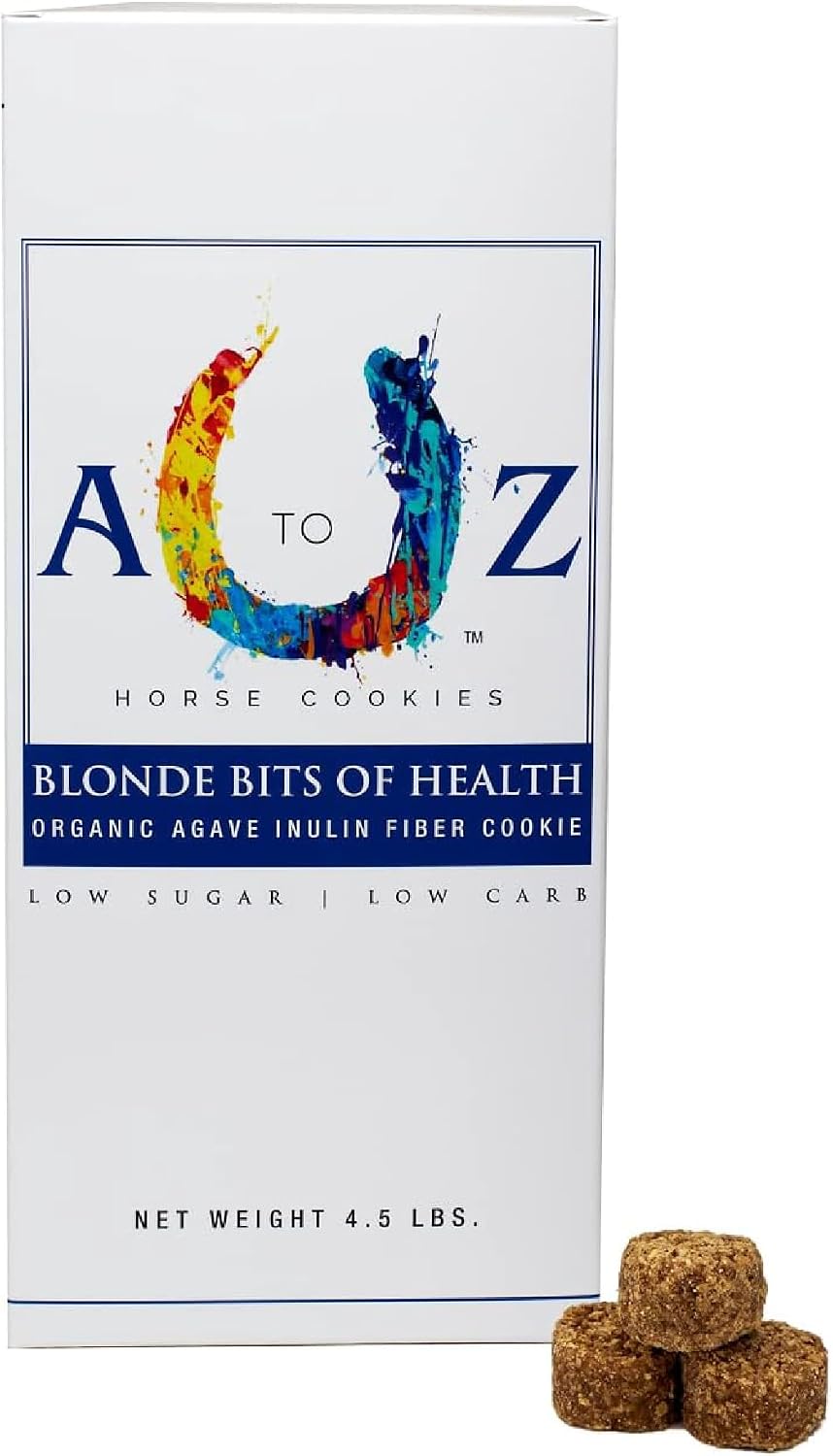 Horse Treats, Blonde Bits of Health, Low Carb/Sugar, A Softer Cookie, Wheat, Corn, Soy & Alfalfa Free, Made with