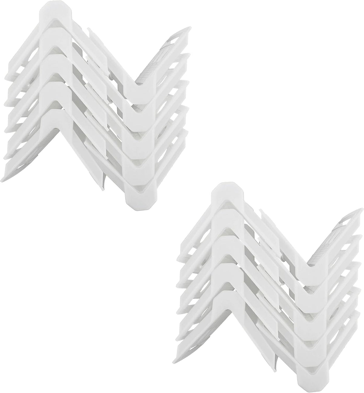 Cargo Edge Protectors White 10 Pack - Corner Protector Cargo Strap Protectors, Corner Strap Protector