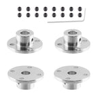 Litoexpe 4 Pieces 7mm Rigid Flange Coupling Connector