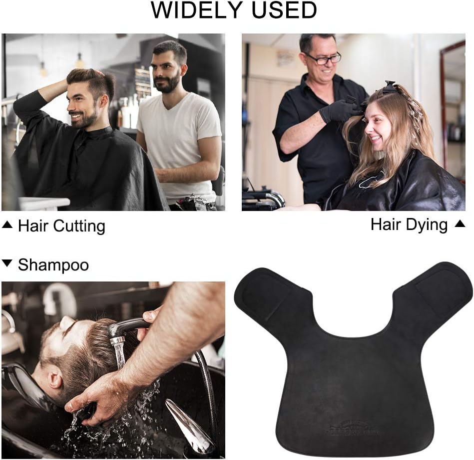 BARBER PRO Salon Cutting Collar, Waterproof Hair Cutting Cape Neck Fitting Accessories, with Adjustable Closure