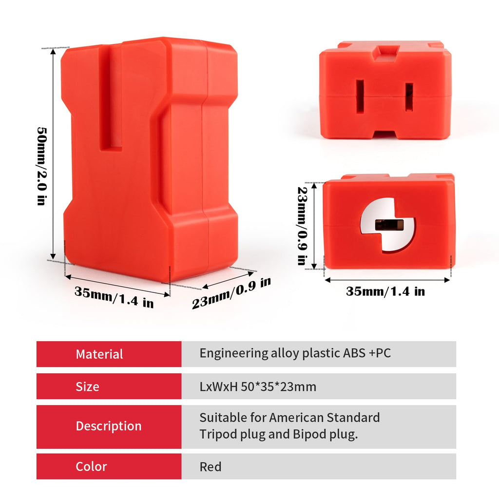 Electrical Plug Lock, 2 Pack Plug Lockout Device