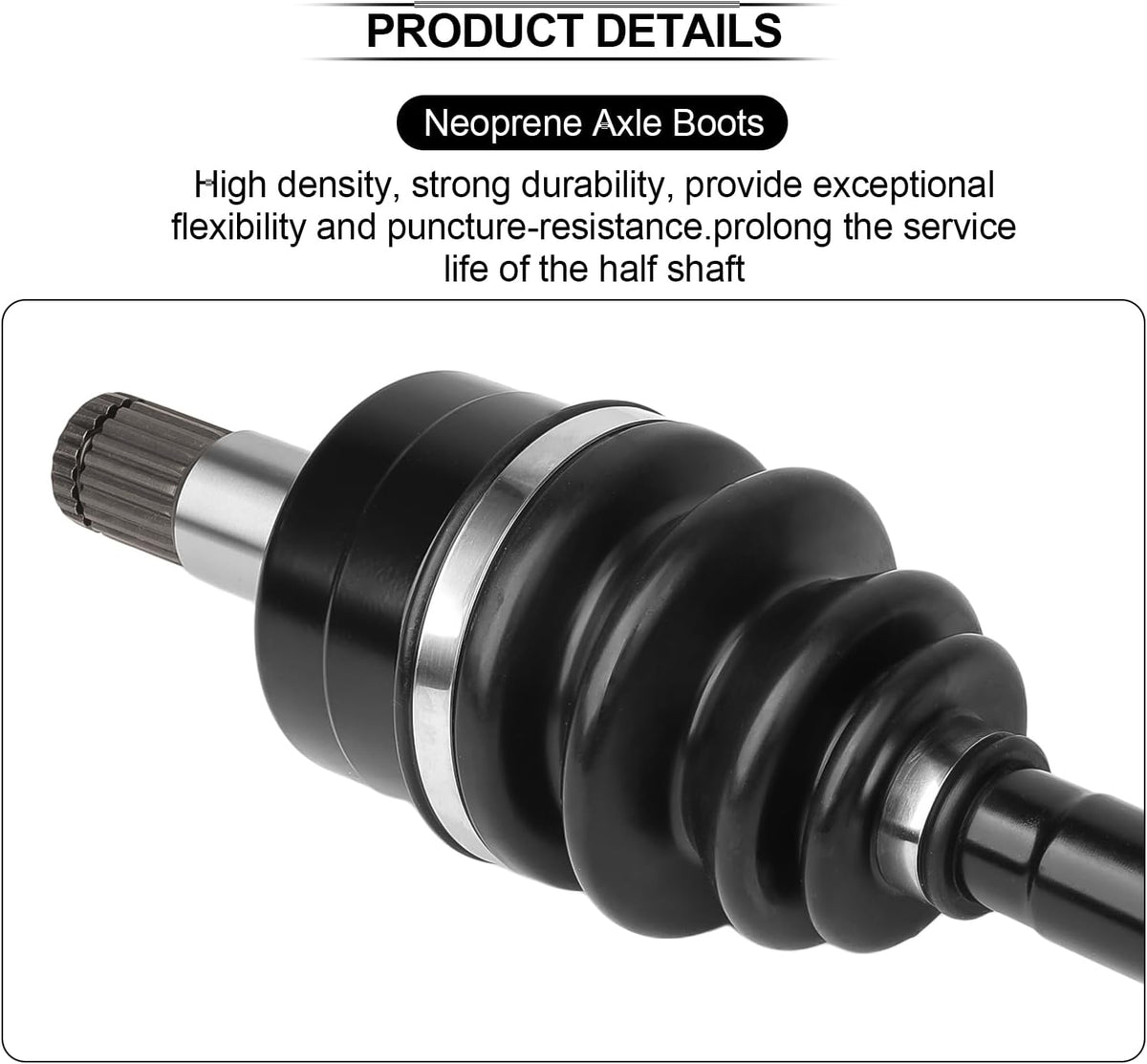 Front Passenger Driver Side CV Axles For 2007-2013 For Yamaha Grizzly 700