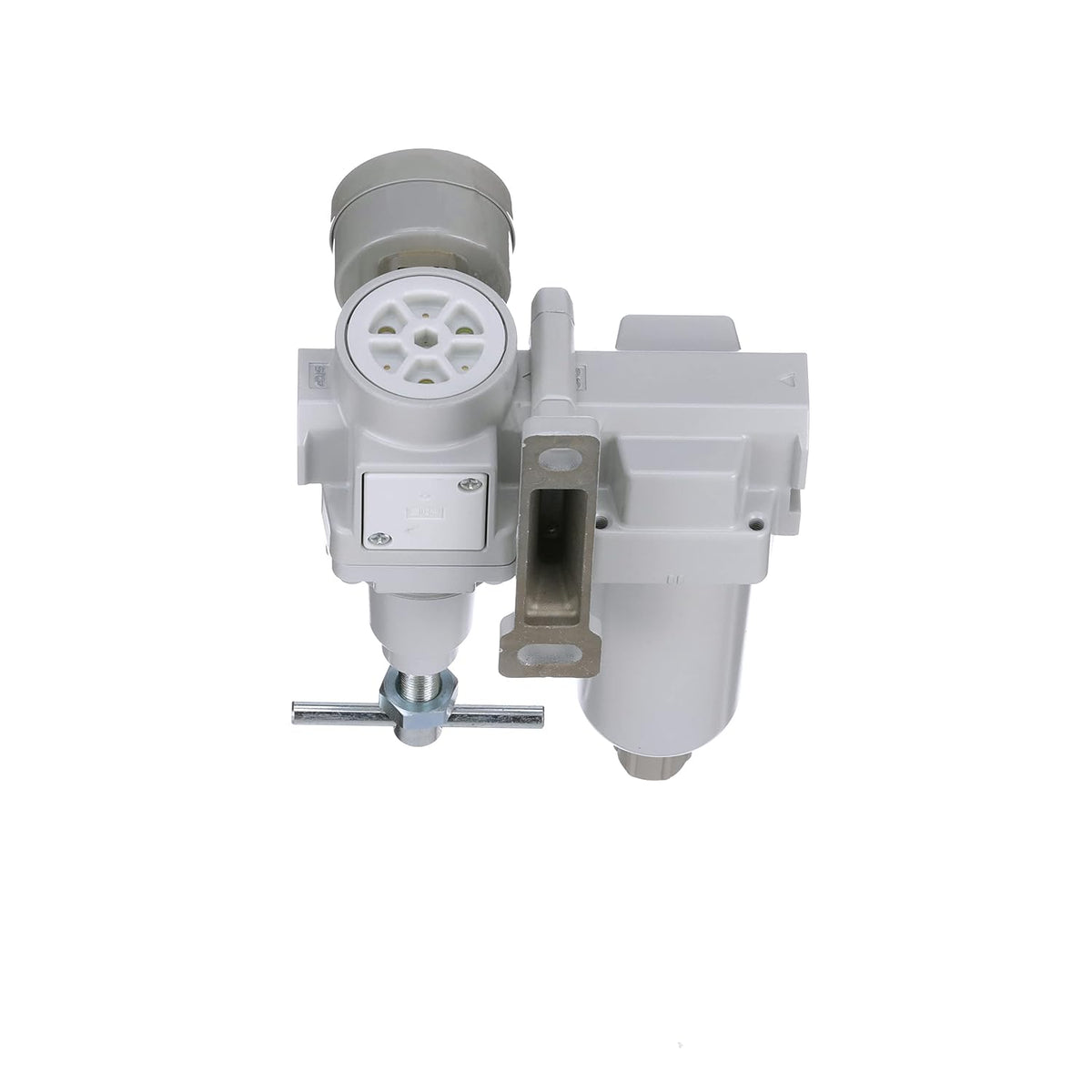 PneumaticPlus SAU320T-N03G-MEP Air Filter Regulator Combo, 3/8" NPT