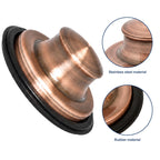 RQYEKDO 3.35" Garbage Disposal Replacement Stopper Antique Copper Sink Plug