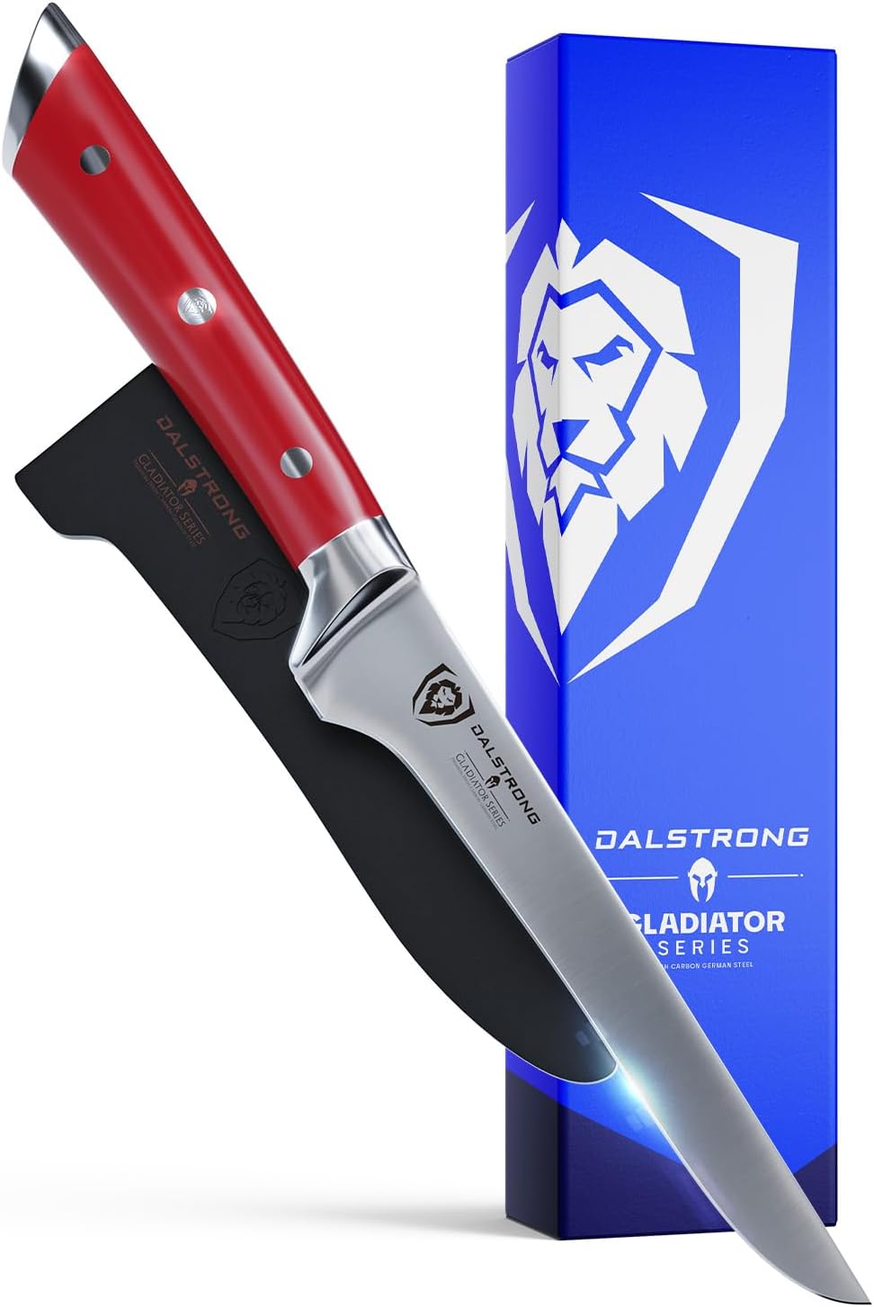 6" Boning Knife - Crimson Red Handle