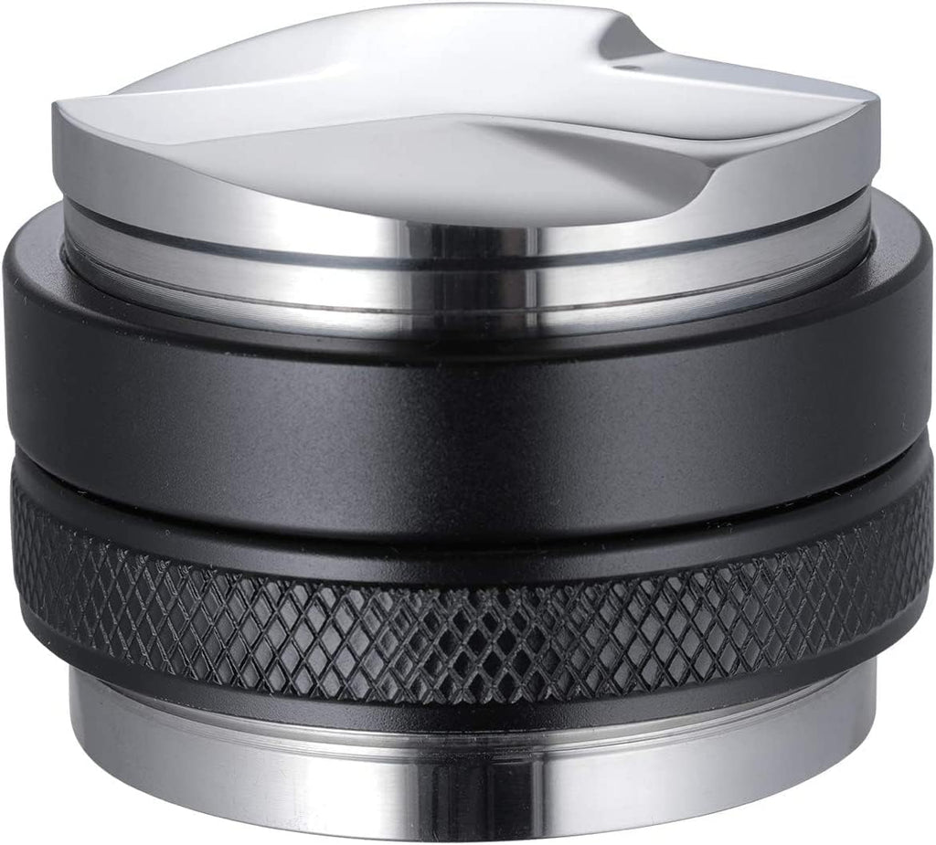 53mm Coffee Distributor and Tamper, Dual Head Coffee Leveler Compatible with Breville 54mm Portafilter, Adjustable