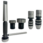 tapping, reaming and threading die holder set for lathe tailstock (MT4)