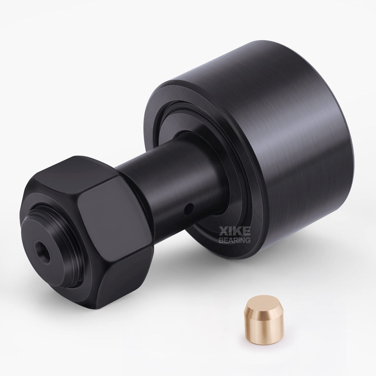 XIKE 2 Pcs CF 7/8 SB Double Rubber Seals Cam Follower Bearings.