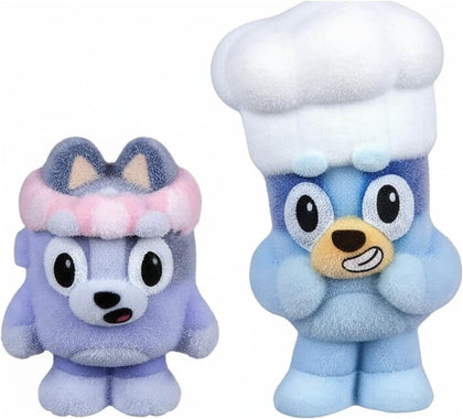 Fuzzies Surprise 2 Pack. with 2 Specially Flocked Collectible Mini-Figures, Trading Card, and Collector's Guide. 80