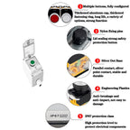 Green Start Push Button Station Box 22mm IP65 Cover for Industrial Control
