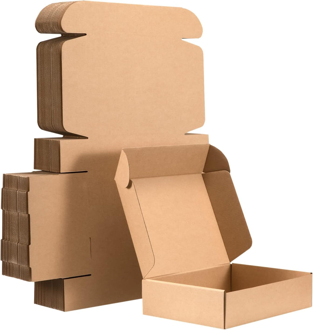 Kraft Brown Shipping Boxes 12x9x4 Inches, 20 Pack