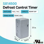 S8145-00 Commercial Refrigeration Defrost Control Timer 40A 2HP 120VAC 60Hz