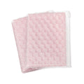 Clear Bubble Bags 9"x6" Pink 2Pcs Heart Bubble Wrapping Pouches