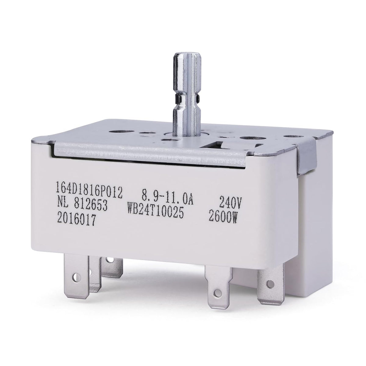 WB24T10025 Infinite Control Switch for GE 8" Electric Stove Burner