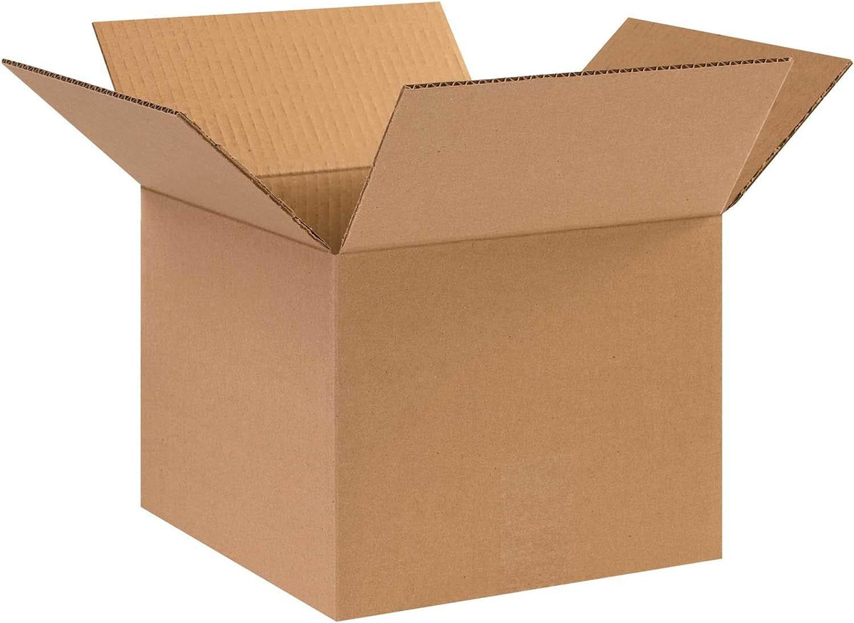 10 x 10 x 8 Inches Shipping Boxes, 25-Count (BS101008)