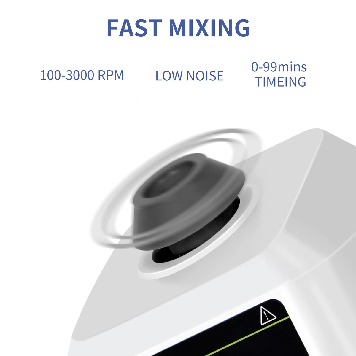 Lab Vortex Mixer 100-3000rpm LCD Touch&Continuous Mode Vortex Mixer