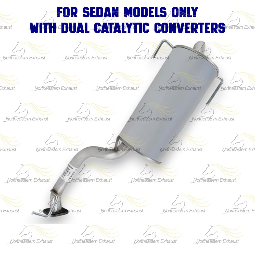 Exhaust Muffler for Subaru Legacy 2000-2004 2.5L