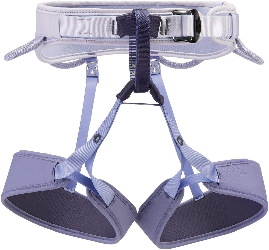 Petzl CORAX LT Women's Climbing Harness - Lilac White, X-Small