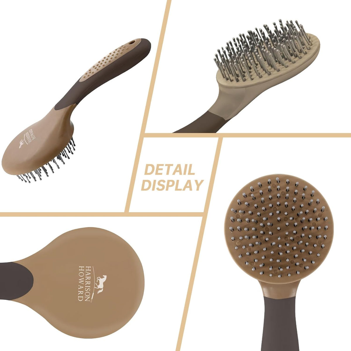 Horse Mane and Tail Brush, Professional Grooming Brush
