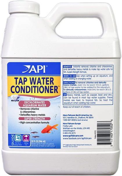 Fishcare 52Q API TAP Aquarium Water Conditioner 32-Ounce Bottle