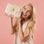 Off White Kraft Wrapping Paper Roll,Reversible Beige Wrapping Paper,Pearly-Lustre Solid Color Gift Wrap for