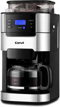All In One 10-Cup Grind & Brew Coffee Maker with Built-In Burr Grinder | 24-Hour Programmable Timer, 1.5L Water Tank