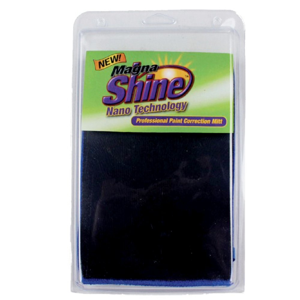 Paint Correction Mitt – Nano Technology Clay Bar Alternative, Advanced Rubber Polymer Decontamination Mitt for Car
