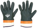6410SC Green PVC Coated Work Gloves, Blue, Large, 1-Pair