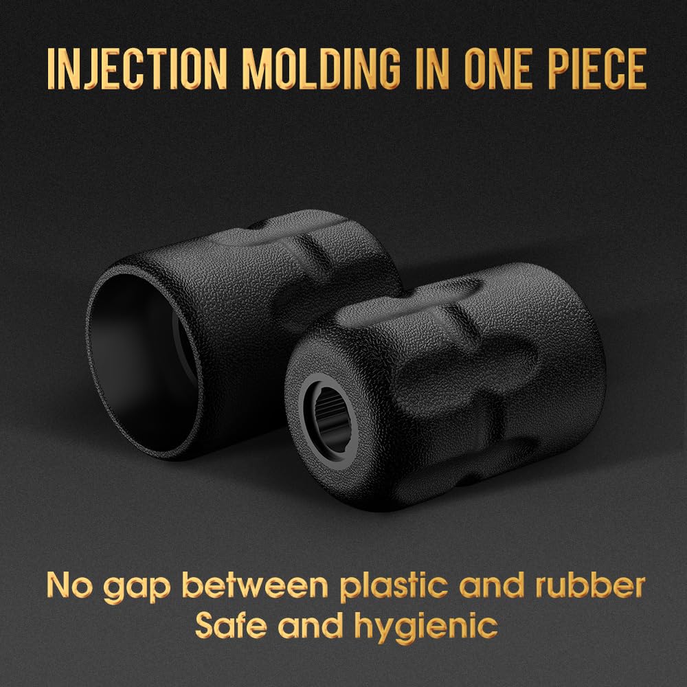 Soldier P2 Disposable Tattoo Grips - 12Pcs 34mm Professional Tattoo Rubber Grip Cover with Click Adjust System Supply