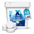 XtremeClear Complete 3” Chlorinating Tablets, 10 lb, Chlorine Tablets for Sanitizing Swimming Pools Chlorine, 10
