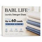 Laundry Detergent Sheets (30 Count, Fresh Linen)