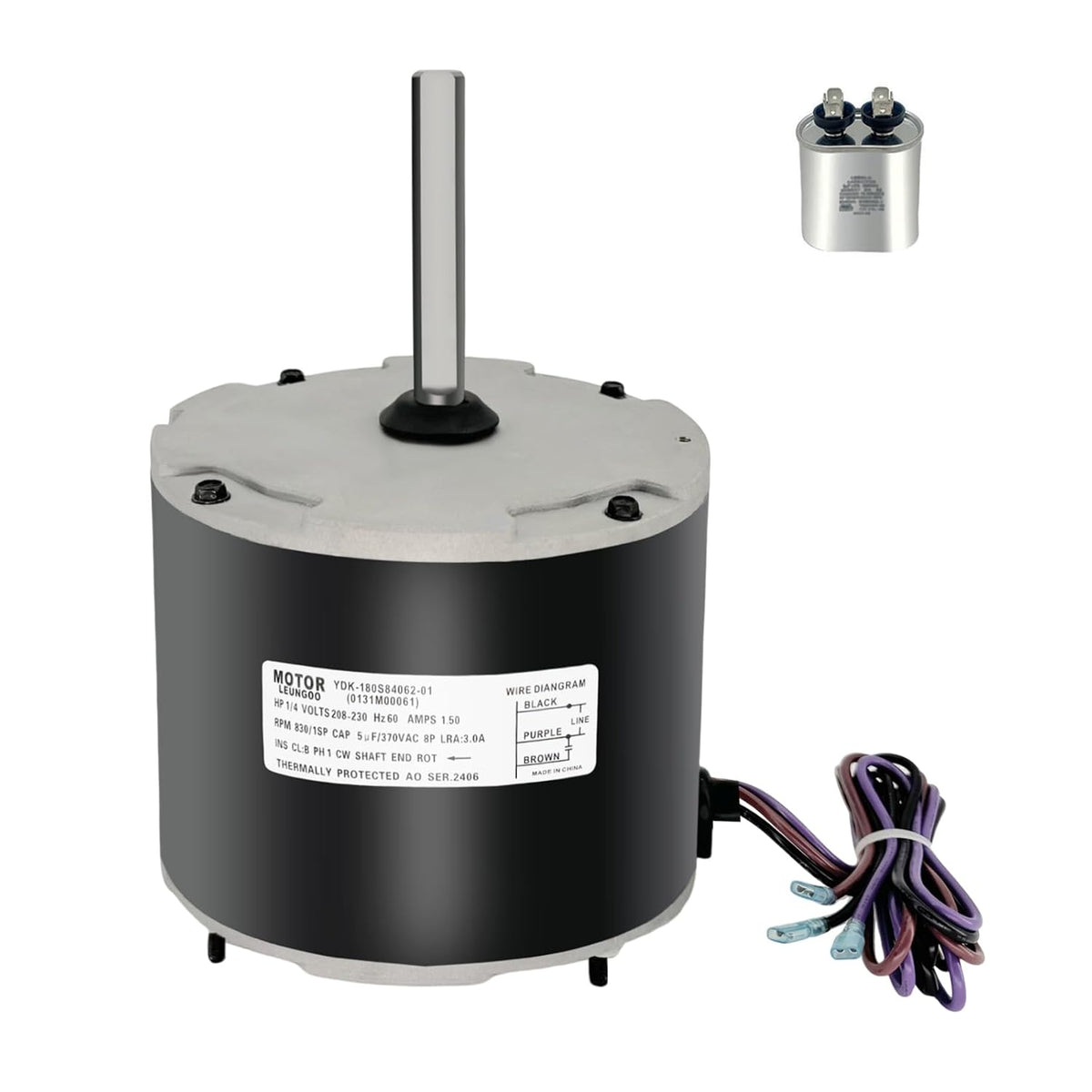 0131M00061SP 0131M00014PS Condenser Fan Motor Replace Goodman