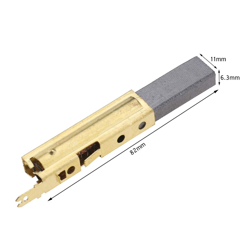 Micro Traders 2PCS Laminated Carbon Brush, Replacement Part Compatible with Festool Electrical Tool Accessories