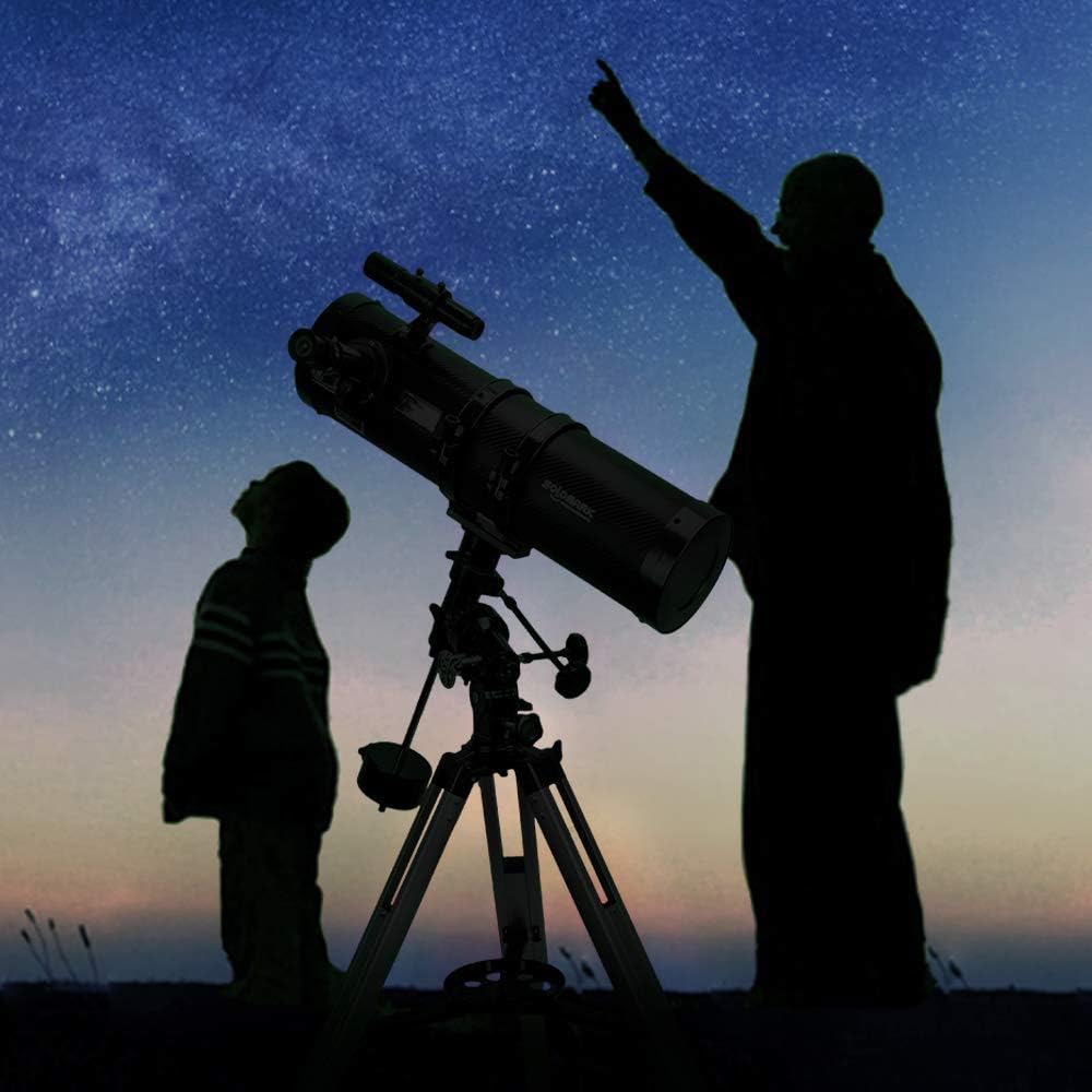 Telescope 130EQ Newtonian Reflector Telescopes for Adults, Professional Telescopes for Adults Astronomy, Comes with
