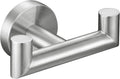 Towel Hook for Bathroom Wall, Hand Towel Holder Brushed Nickel | SUS304 Stainless Steel, Double Robe Coat Holder