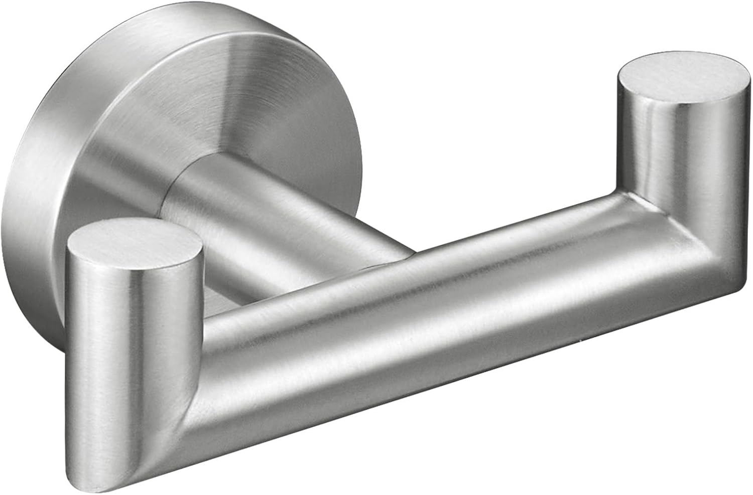 Towel Hook for Bathroom Wall, Hand Towel Holder Brushed Nickel | SUS304 Stainless Steel, Double Robe Coat Holder
