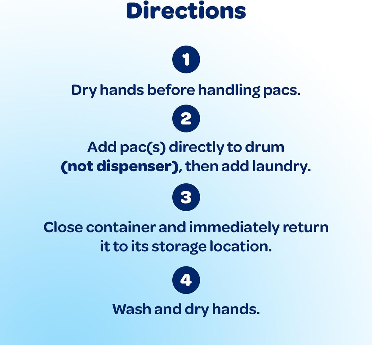 free clear Laundry Detergent Pacs for Sensitive Skin, 66 Count, 2-Pack